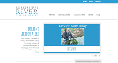 Desktop Screenshot of msrivercollab.org